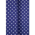 Pamutvászon-kispöttyös.sötétkék/fehér_12