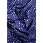 Pamutvászon-kispöttyös.sötétkék/fehér_12