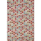 Jacquard lakástextil.színes rombusz
