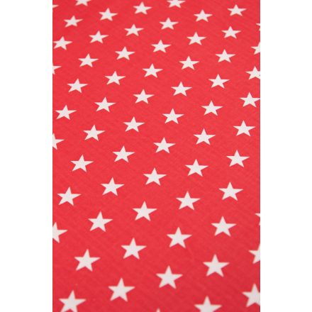 Pamutvászon-csillagos.piros/fehér_12