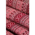 Pamutvászon-szőttes.piros