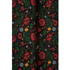 Pamutvászon-matyó.fekete