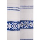 Pamutvászon-száda mintás.kék