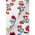 Pamutvászon-matyó.fehér