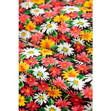 Pamutvászon-margaréta.színes