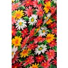 Pamutvászon-margaréta.színes