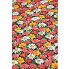 Pamutvászon-margaréta.színes