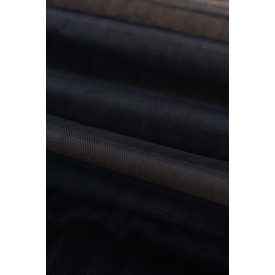 Tulle. black