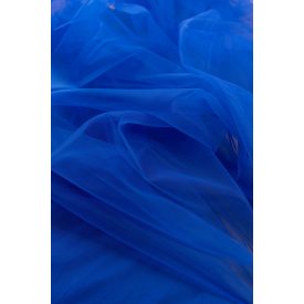 Tulle veil. royal blue 137