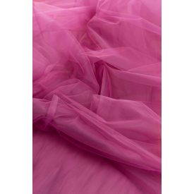 Tulle veil. cyclamen 36
