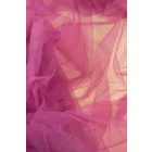 Tüll-fátyol.ciklamen 36