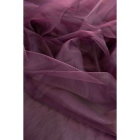Tulle veil. aubergine 48
