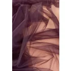 Tüll-fátyol.aubergine 48