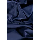 Pamutszatén-strech.tengerész kék