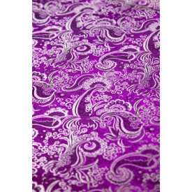 Brokát.viola/silver