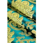 Brokát-mystic.türkizkék