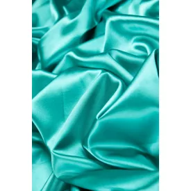 Szatén-strech.tengerzöld