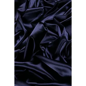 Szatén-strech.sötétkék