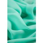 Muszlin-ggt.sötét mentazöld