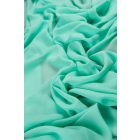 Muszlin-ggt.sötét mentazöld