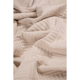 Jacquard jersey.bézs