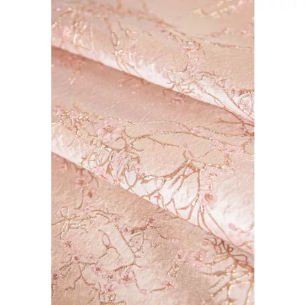 Jacquard-dior.rózsaszín/arany