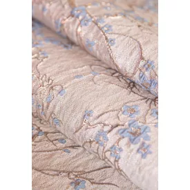 Jacquard-dior.világoskék/arany