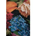 Jacquard-élénk virágos 