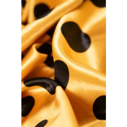 Szatén-pöttyös.sárga/fekete_12
