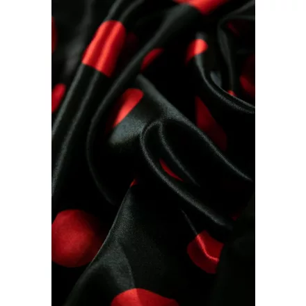 Szatén-pöttyös.fekete/piros_12