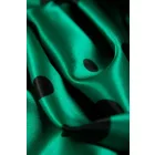 Szatén-pöttyös.smaragdzöld/fekete_12