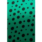 Szatén-pöttyös.smaragdzöld/fekete_12