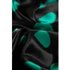 Szatén-pöttyös.fekete/smaragdzöld_12