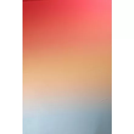 Selyem jers.ombre coral-blue