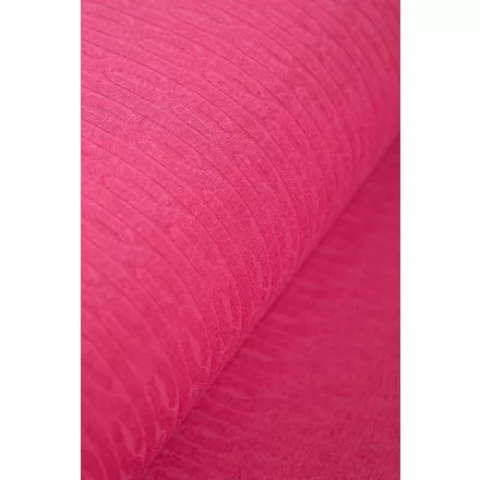 Klasszikus kábelkötött kelme.pink
