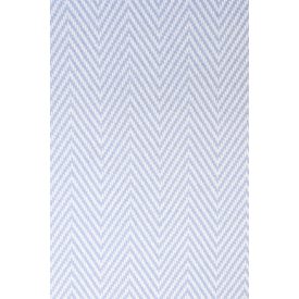 Kabátszövet-fish bone.white/lt blue