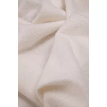 Kabátszövet-alpaka.törtfehér