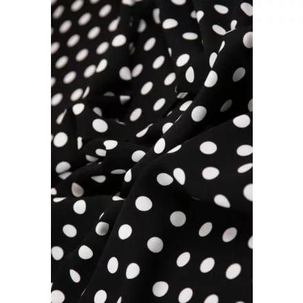 Viszkóz-big dots.black/white