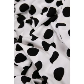 Viszkóz-nagypöttyös.fehér/fekete