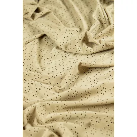 Póló-himzett.beige