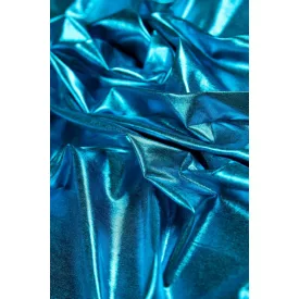 Jersey-lamé.türkizkék