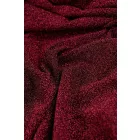 Lurex jersey.bordó