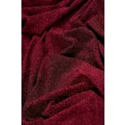 Lurex jersey.bordó