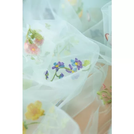 Tüll-himzett virágos.türkiz_13