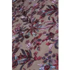 Tüll-himzett/flitteres.kék