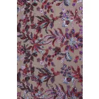 Tüll-himzett/flitteres.kék