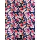 Silky-mintás.rose navy