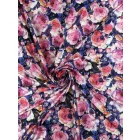 Silky-mintás.rose navy