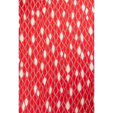 Silky-retro hullám.piros/bézs_ 12