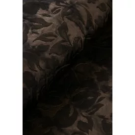 Jacquard hatású selyem.bordó
